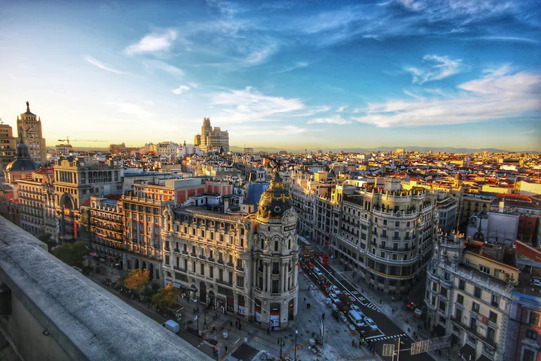 A view of Madrid
